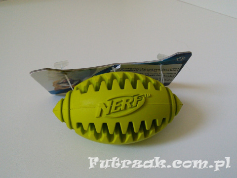 Piłka rugby-czyszcząca zęby-NERF DOG Piłka rugby-czyszcząca zęby-NERF DOG