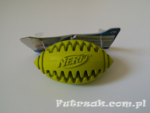 Piłka rugby-czyszcząca zęby-NERF DOG Piłka rugby-czyszcząca zęby-NERF DOG