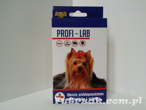 Obroża PROFI-LAB na kleszcze i pchły/35cm-Pchełka 6343 Obroża PROFI-LAB na kleszcze i pchły/35cm-Pchełka 6343
