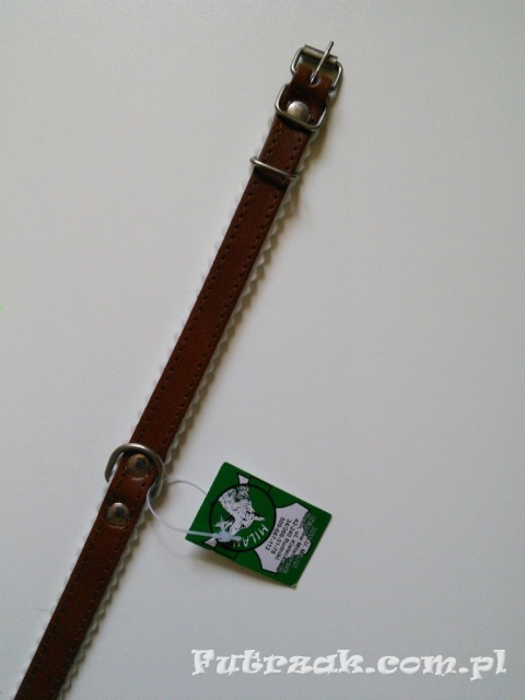 Obroża na filcu/40cm/brązowa Obroża na filcu/40cm/brązowa