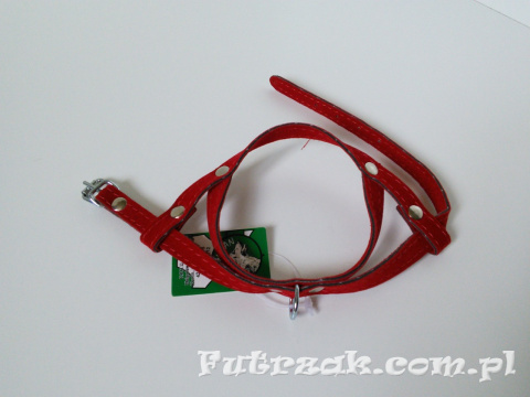 Szelki welurowe/30cm/czerwone Szelki welurowe/30cm/czerwone