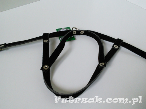 Szelki welurowe/45cm/czarne Szelki welurowe/45cm/czarne