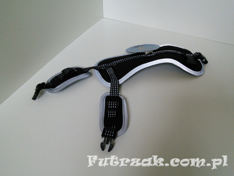 Szelki zabudowane, regulowane z odblaskiem/30-40cm-Y1203 Szelki zabudowane, regulowane z odblaskiem/30-40cm-Y1203