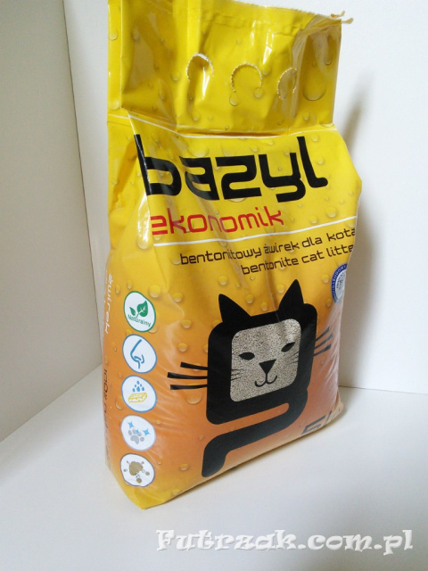 Żwirek Bazyl Ekonomik 5l Żwirek Bazyl Ekonomik 5l