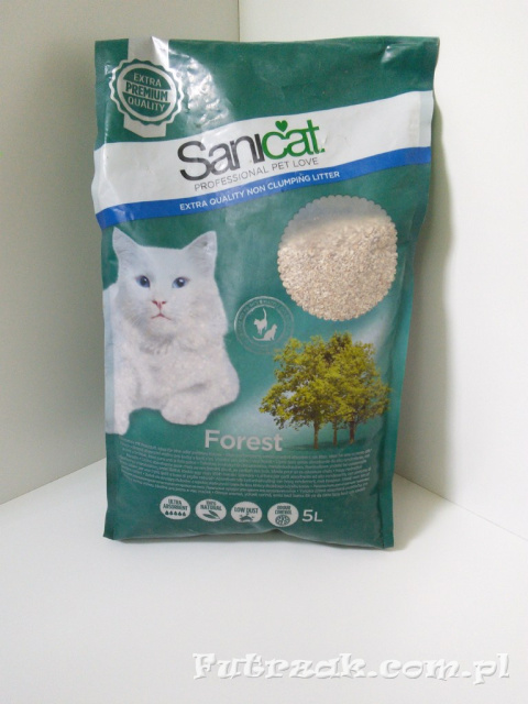 Żwirek Sanicat Forest/Leśny 5l Żwirek Sanicat Forest/Leśny 5l