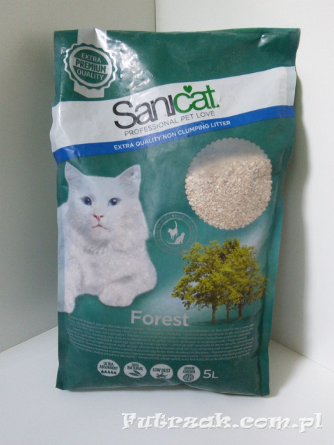 Żwirek Sanicat Forest/Leśny 5l Żwirek Sanicat Forest/Leśny 5l