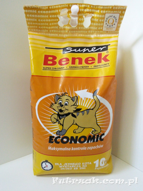 Żwirek Super Benek Economic 10l Żwirek Super Benek Economic 10l