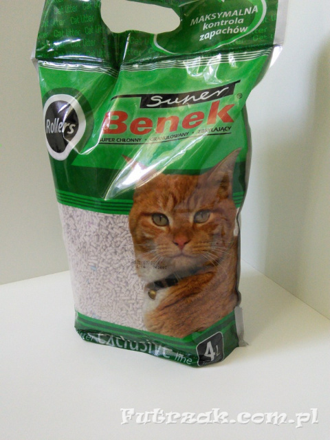 Żwirek Super Benek Rollers Exclusive 4l Żwirek Super Benek Rollers Exclusive 4l