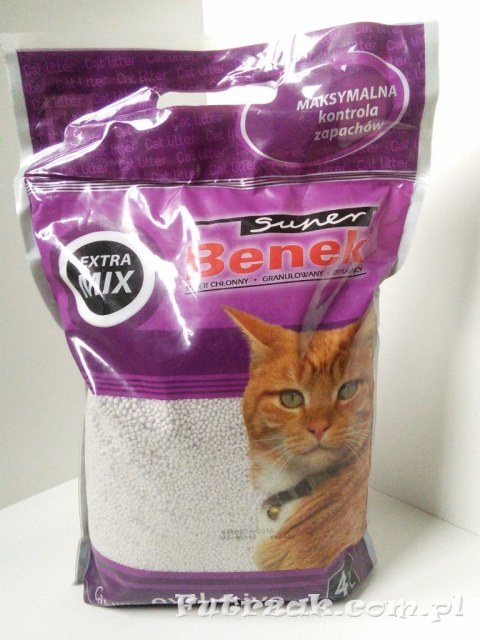 Żwirek Super Benek Extra Mix Exclusive 4l Żwirek Super Benek Extra Mix Exclusive 4l