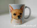 Kubek ceramiczny z motywem-Chihuahua