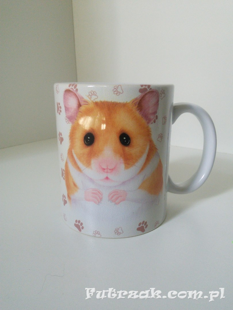 Kubek ceramiczny z motywem-Chomik Kubek ceramiczny z motywem-Chomik