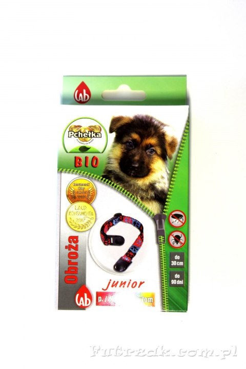 Obroża Junior na pchły i kleszcze dla szczeniaka/30cm Obroża Junior na pchły i kleszcze dla szczeniaka/30cm