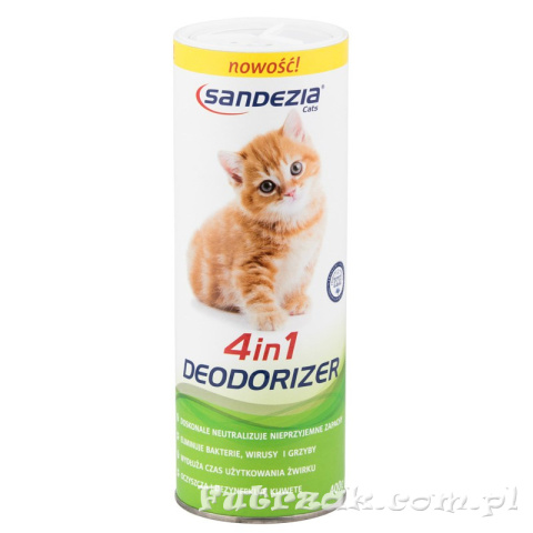 SANDEZIA 4w1 DEODORIZER/400g SANDEZIA 4w1 DEODORIZER/400g