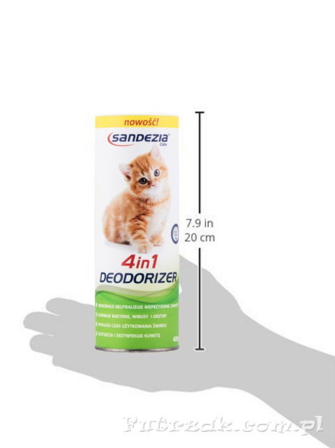 SANDEZIA 4w1 DEODORIZER/400g SANDEZIA 4w1 DEODORIZER/400g