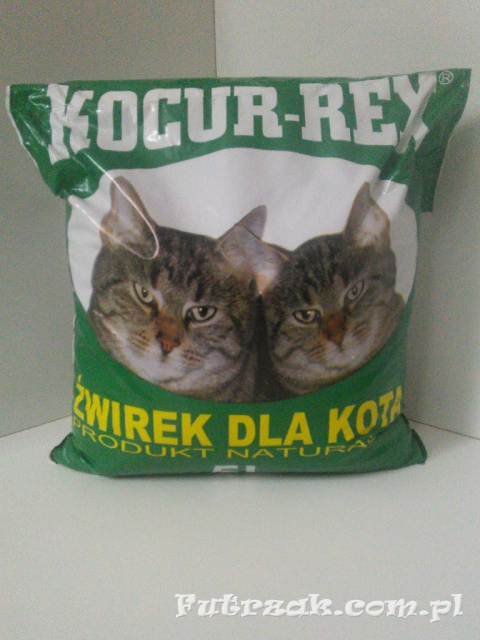 Żwirek KOCUR-REX dla kota/5l Żwirek KOCUR-REX dla kota/5l