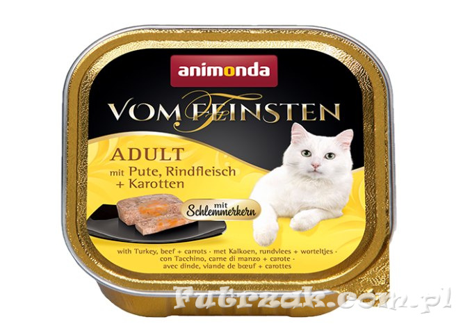 Animonda Vom Feinsten Adult z indykiem, wołowiną i marchewką Animonda Vom Feinsten Adult z indykiem, wołowiną i marchewką