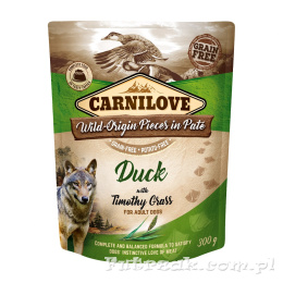 Carnilove Dog Adult Duck with Timothy Grass/300g