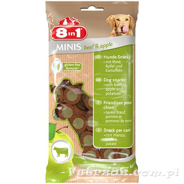8in1 MINIS Beef&Apple/100g 8in1 MINIS Beef&Apple/100g