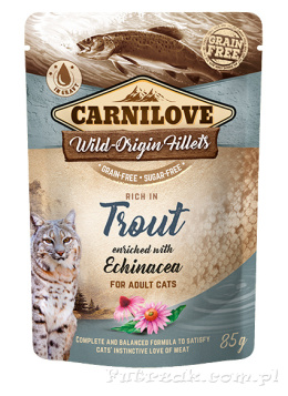Carnilove Cat Adult Trout with Echinacea/85g