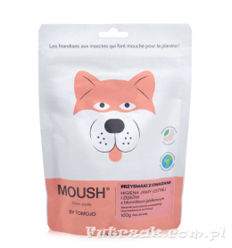 MOUSH-przysmaki dla psa higiena jamy ustnej i zębów/100g