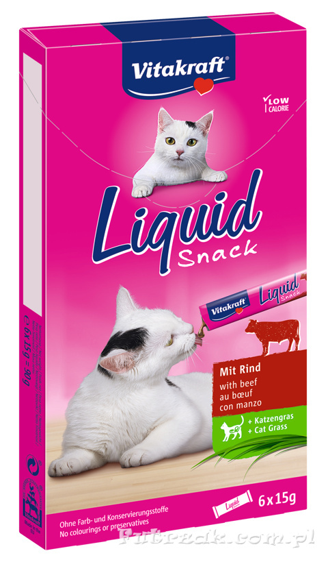 Vitakraft Liquid Snack 6x15g