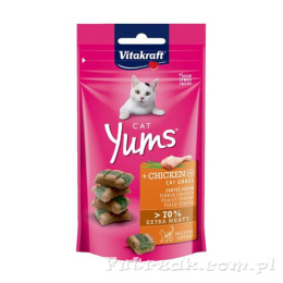 Vitakraft Yums Chicken+Cat Grass/40g