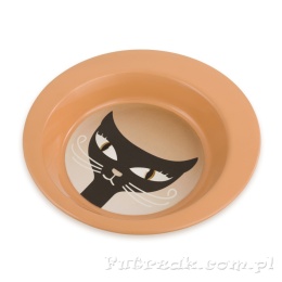 Miska metalowa wzór kot 325 ml BK-18380