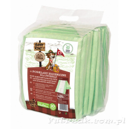 Podkłady higieniczne o zapachu trawy 45x60cm/10szt.