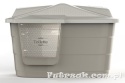 Toaleta/Legowisko 2 w 1 VILLA w kształcie domku beżowa