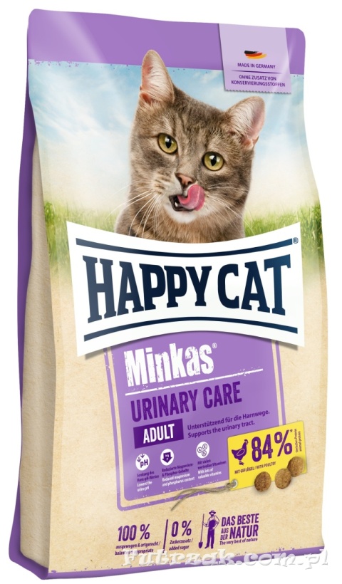 Happy Cat Minkas Urinary Care drób 1,5 kg