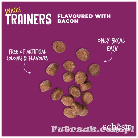 Schesir Dogs Trainers Soft and Chewy Bacon 113g