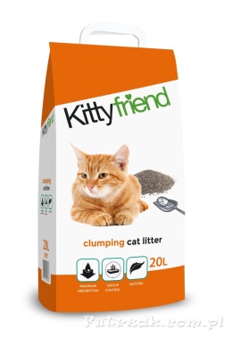Kittyfriend żwirek bentonitowy 20l