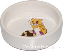 Miska ceramiczna dla chomika z motywem Y2707