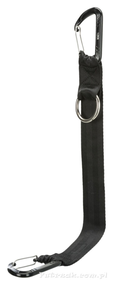 Pas z karabińczykiem do samochodu 30cm/38mm TX-12775