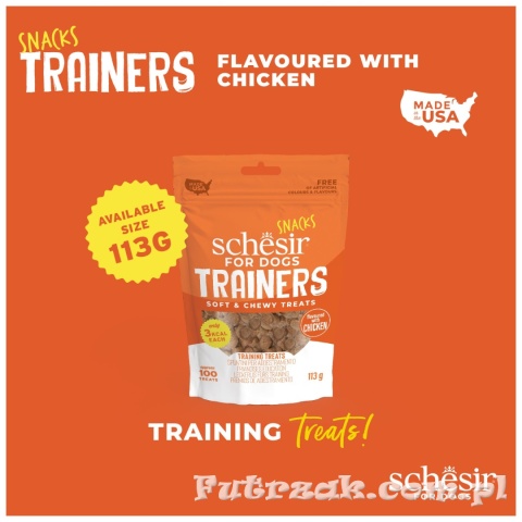 Schesir Dogs Trainers Soft and Chewy Chicken 113g