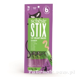 Schesir Stix kaczka 6x15g przysmak dla kota