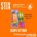 Schesir Stix multipack-kurczak/kaczka/łosoś 6x15g przysmak dla kota
