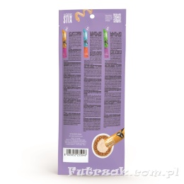 Schesir Stix multipack-kurczak/kaczka/łosoś 6x15g przysmak dla kota