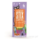 Schesir Stix multipack-kurczak/kaczka/łosoś 6x15g przysmak dla kota