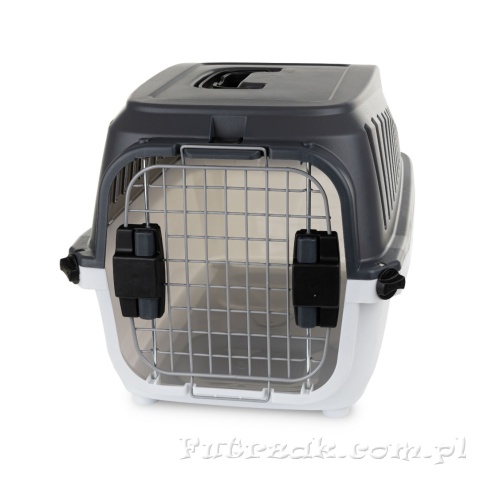 Transporter dla psa 55x35x32 szaro-czarny BK-14102