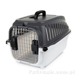 Transporter dla psa 55x35x32 szaro-czarny BK-14102