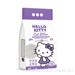 Żwirek Hello Kitty bentonitowy lawendowy 10l